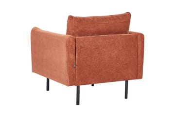 Lenestol Vinterbro - Brun, Svart/Chenille - Møbler - Stoler - Lenestoler