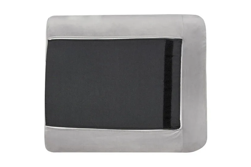 Lenestol Vinterbro - Grå, svart/fløyel, Grå, svart/Fløyel - Møbler - Stoler - Lenestoler