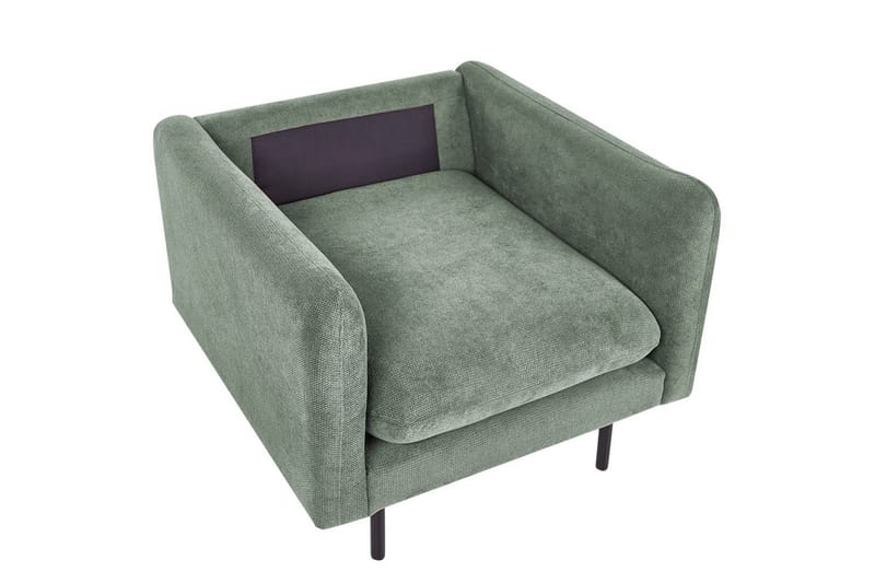 Lenestol Vinterbro - Grønn, svart/polyester, Grønn, Svart/Polyester - Møbler - Stoler - Lenestoler