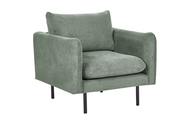 Lenestol Vinterbro - Grønn, svart/polyester, Grønn, Svart/Polyester - Møbler - Stoler - Lenestoler