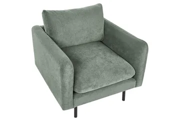 Lenestol Vinterbro - Grønn, svart/polyester, Grønn, Svart/Polyester - Møbler - Stoler - Lenestoler