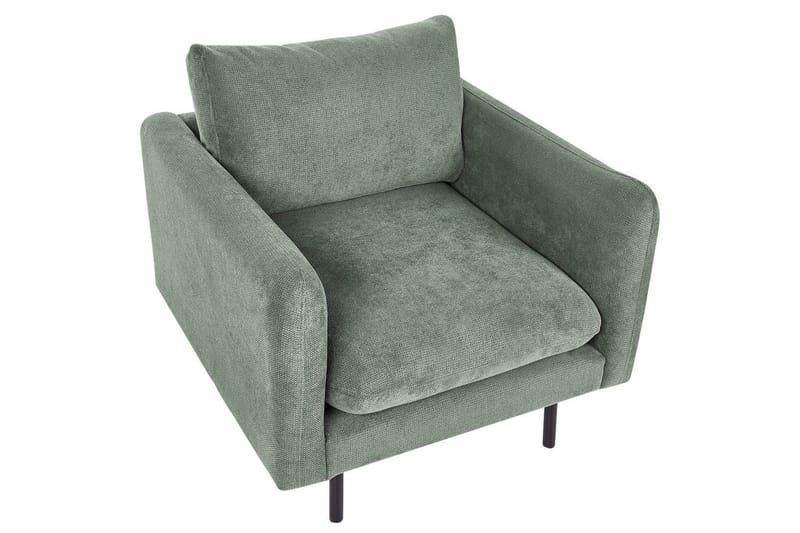 Lenestol Vinterbro - Grønn, svart/polyester, Grønn, Svart/Polyester - Møbler - Stoler - Lenestoler