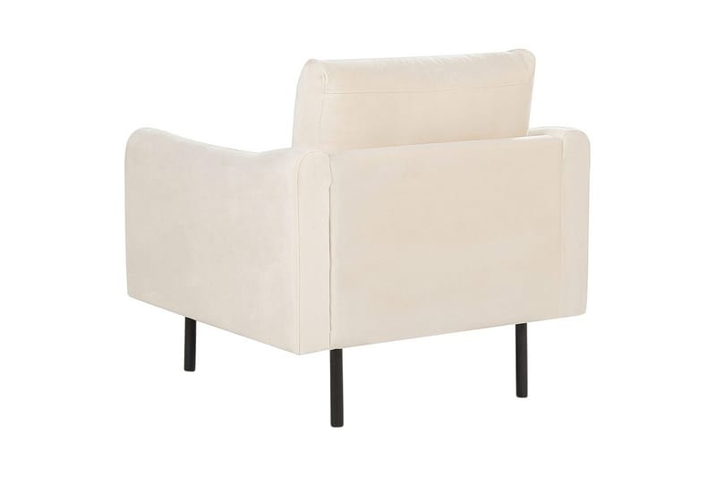 Lenestol Vinterbro - Lysebeige, svart/Fløyel - Møbler - Stoler - Lenestoler