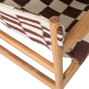 Lenestol Zano - Brun - Møbler - Stoler - Lenestoler