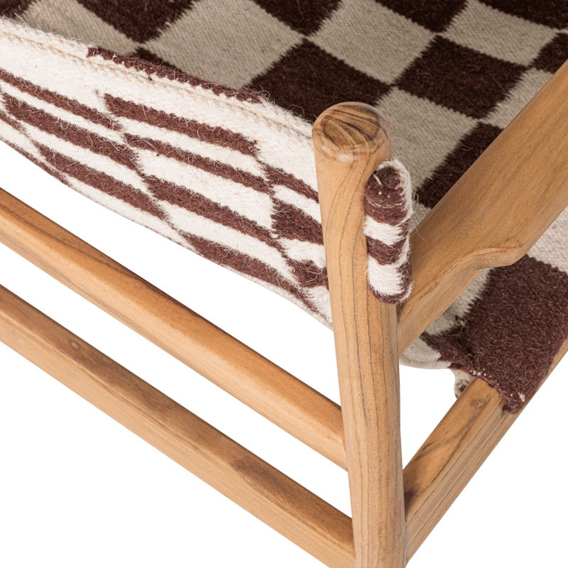 Lenestol Zano - Brun - Møbler - Stoler - Lenestoler