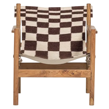 Lenestol Zano - Brun - Møbler - Stoler - Lenestoler