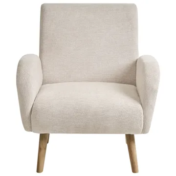 Lenestol Plassen - Lys beige - Møbler - Stoler - Lenestoler