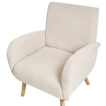 Lenestol Plassen - Lys beige - Møbler - Stoler - Lenestoler