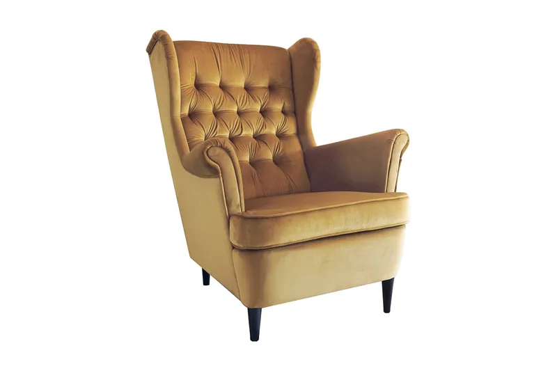 Ørelapplenestol Annerstad, Gul