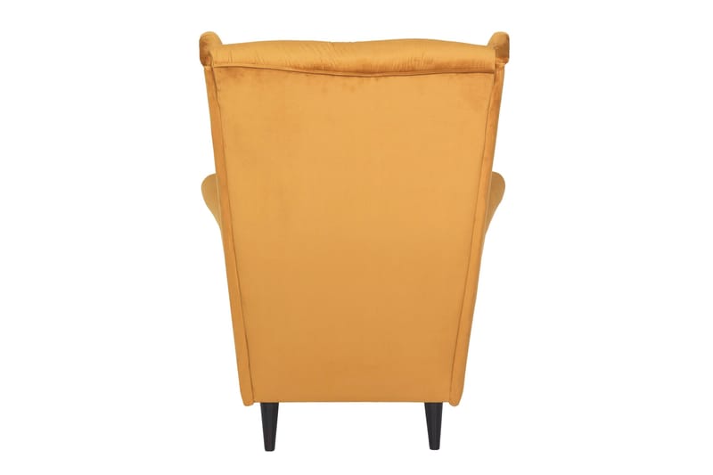 Ørelapplenestol Annerstad - Gul - Møbler - Stoler - Lenestoler - Ørelappstol