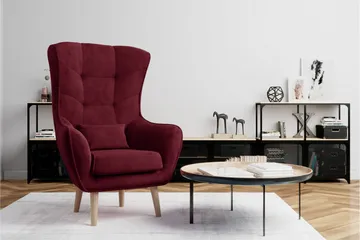 Arti Ørelapplenestol - Burgunder - Møbler - Stoler - Lenestoler - Ørelappstol