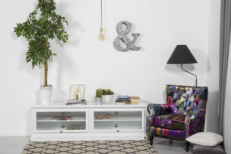 London Lenestol - stoff mønstret - Møbler - Stoler - Lenestoler - Ørelappstol