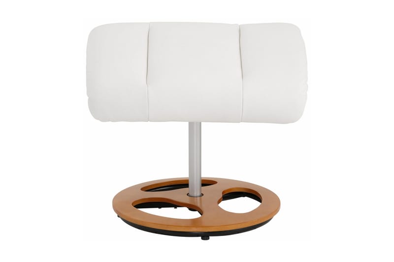 Tabia Lenestol Kunstlær - Hvit - Møbler - Stoler - Lenestoler - Ørelappstol