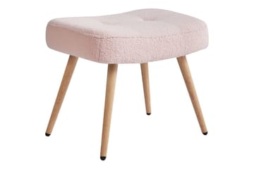 Ørelappstol Vejle - Beige, hvit - Møbler - Stoler - Lenestoler - Ørelappstol
