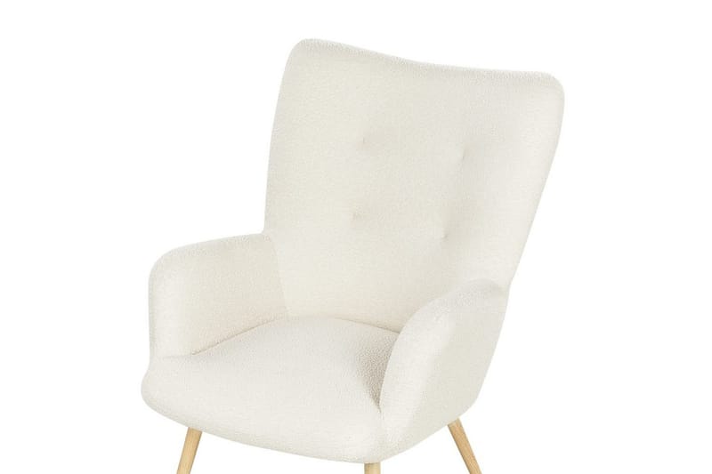 Ørelappstol Vejle - Beige, svart - Møbler - Stoler - Lenestoler - Ørelappstol