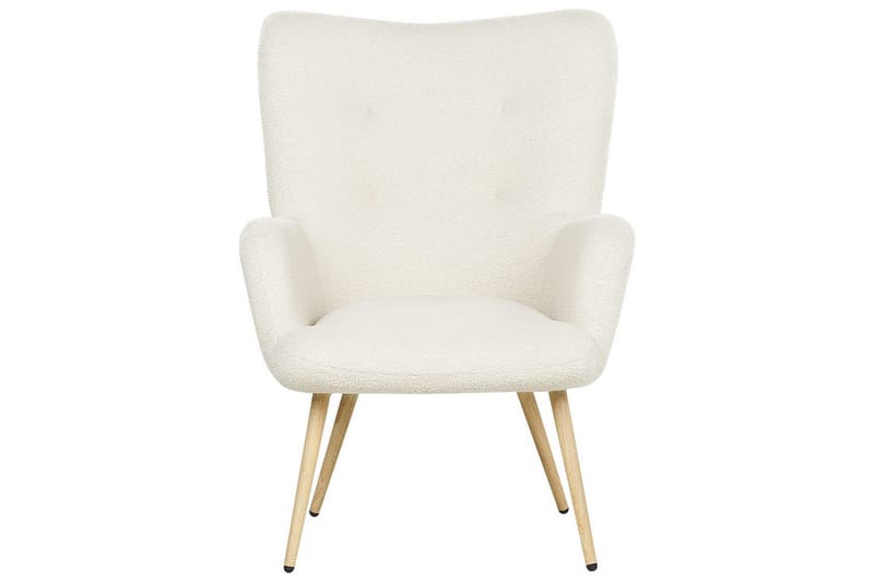 Ørelappstol Vejle - Beige, svart - Møbler - Stoler - Lenestoler - Ørelappstol