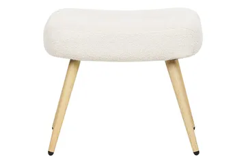 Ørelappstol Vejle - Beige, svart - Møbler - Stoler - Lenestoler - Ørelappstol