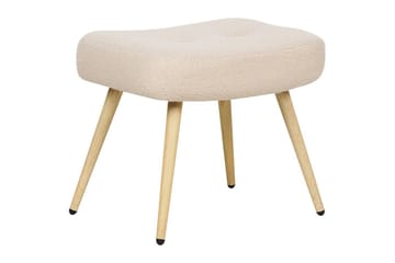 Ørelappstol Vejle - Rosa, mørkt tre - Møbler - Stoler - Lenestoler - Ørelappstol