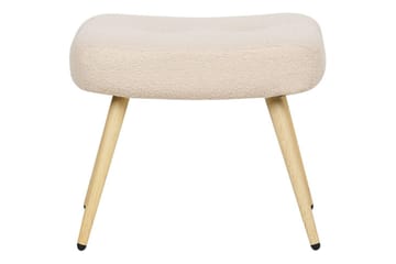 Ørelappstol Vejle - Rosa, mørkt tre - Møbler - Stoler - Lenestoler - Ørelappstol