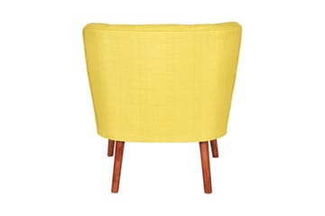 Indumati Lenestol - Gul - Møbler - Stoler - Lenestoler - Lenestol uten armlene