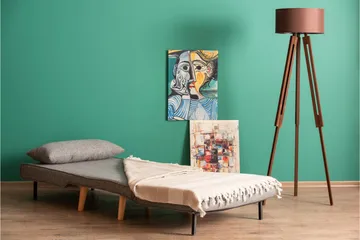 Daigo Sovesofa - Lys grå - Møbler - Stoler - Lenestoler - Sengestol