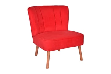 Indumati Lenestol - Rød - Møbler - Stoler - Lenestoler - Lenestol uten armlene