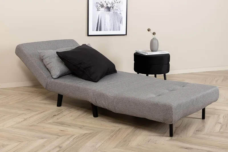 Vicky Sovestol - Grå - Møbler - Stoler - Lenestoler - Sengestol