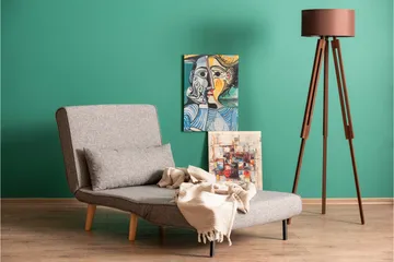 Daigo Sovesofa - Lys grå - Møbler - Stoler - Lenestoler - Sengestol