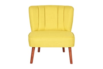 Indumati Lenestol - Gul - Møbler - Stoler - Lenestoler - Lenestol uten armlene