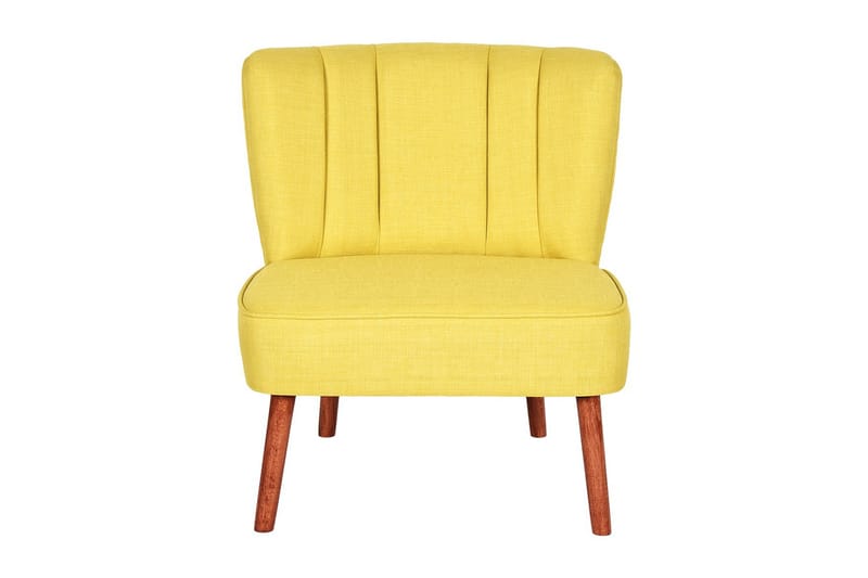 Indumati Lenestol - Gul - Møbler - Stoler - Lenestoler - Lenestol uten armlene
