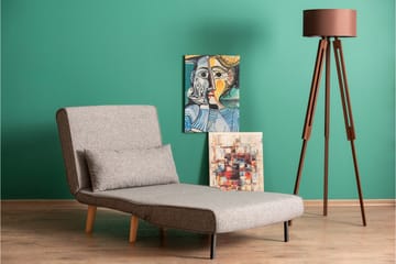 Daigo Sovesofa - Lys grå - Møbler - Stoler - Lenestoler - Sengestol