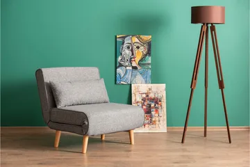 Daigo Sovesofa - Lys grå - Møbler - Stoler - Lenestoler - Sengestol