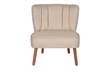 Indumati Lenestol - Beige - Møbler - Stoler - Lenestoler - Lenestol uten armlene