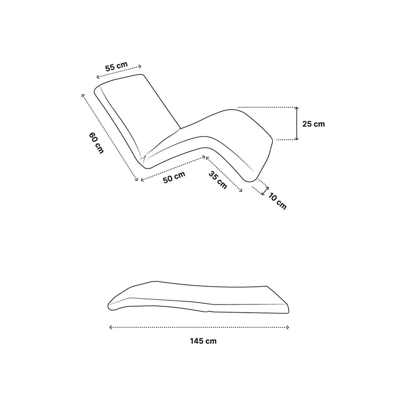 1-Seat Sofa-Bed Atelier Del Sofa Lysegrå - Lysegrå - Møbler - Stoler - Lenestoler - Sengestol