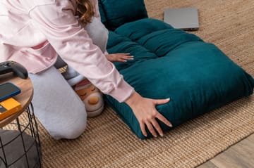 1-Seat Sofa-Bed Atelier Del Sofa Petrol Green - Møbler - Stoler - Lenestoler - Sengestol
