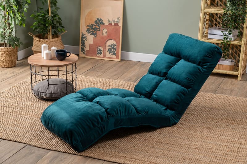 1-Seat Sofa-Bed Atelier Del Sofa Petrol Green - Møbler - Stoler - Lenestoler - Sengestol
