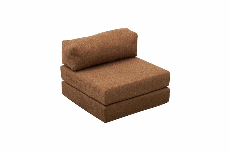 1-seters sofa Atelier Del Sofa Comfort Rest Brun
