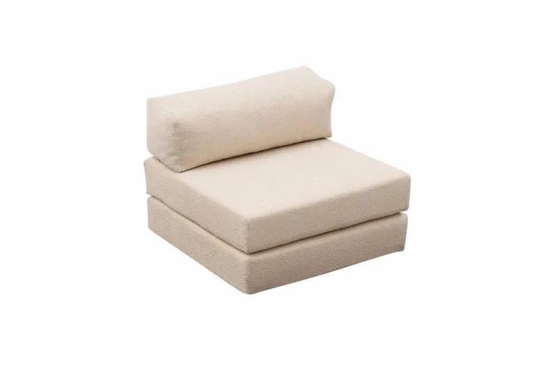 1-seters sofa Atelier Del Sofa Comfort Rest Cream