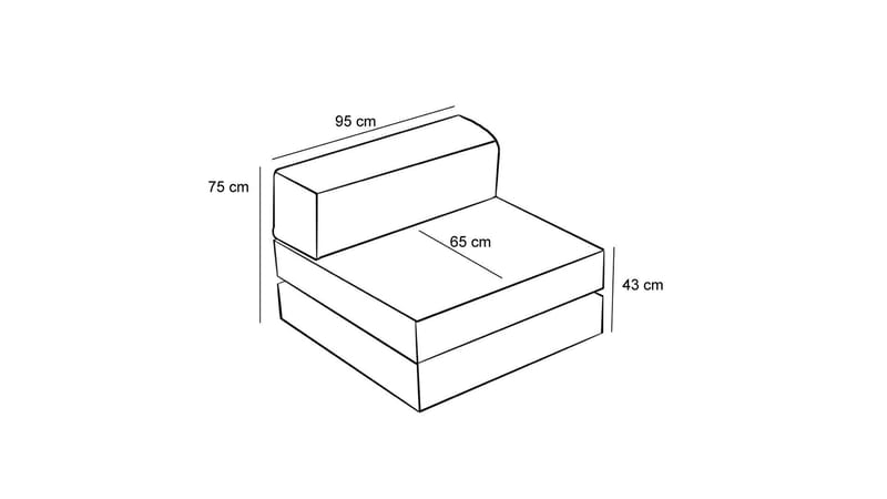 1-seters sofa Atelier Del Sofa Comfort Rest - Møbler - Stoler - Lenestoler - Sengestol