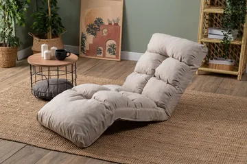 1-seters sovesofa Atelier Del Sofa Fuwa Single (60 x 50 x 60 cm) Krem - Møbler - Stoler - Lenestoler - Sengestol