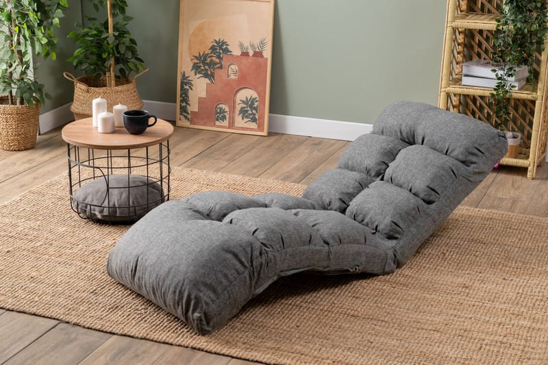 1-seters sovesofa Atelier Del Sofa Fuwa Single (60 x 50 x 60 cm) Lysegrå - Lysegrå - Møbler - Stoler - Lenestoler - Sengestol