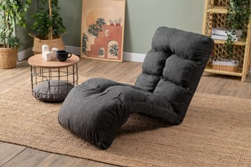 1-seters sovesofa Atelier Del Sofa Fuwa Single (60 x 50 x 60 cm) Mørk grå - Mørkegrå - Møbler - Stoler - Lenestoler - Sengestol