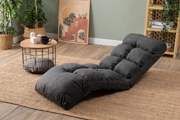 1-seters sovesofa Atelier Del Sofa Fuwa Single (60 x 50 x 60 cm) Mørk grå - Mørkegrå - Møbler - Stoler - Lenestoler - Sengestol