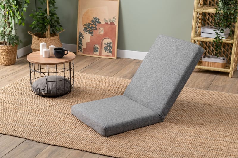 1-seters sovesofa Atelier Del Sofa Tera Single (55 x 65 x 60 cm) Lysegrå - Lysegrå - Møbler - Stoler - Lenestoler - Sengestol