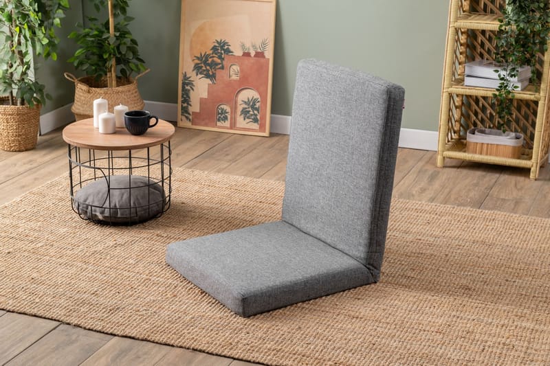 1-seters sovesofa Atelier Del Sofa Tera Single (55 x 65 x 60 cm) Lysegrå - Lysegrå - Møbler - Stoler - Lenestoler - Sengestol
