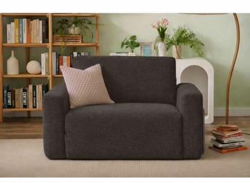 1-seters sovesofa Atelier Del Sofa Wello Single (80 x 70 cm) Antrasitt - Møbler - Stoler - Lenestoler - Sengestol
