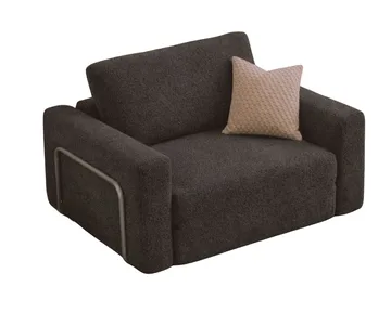 1-seters sovesofa Atelier Del Sofa Wello Single (80 x 70 cm) Antrasitt