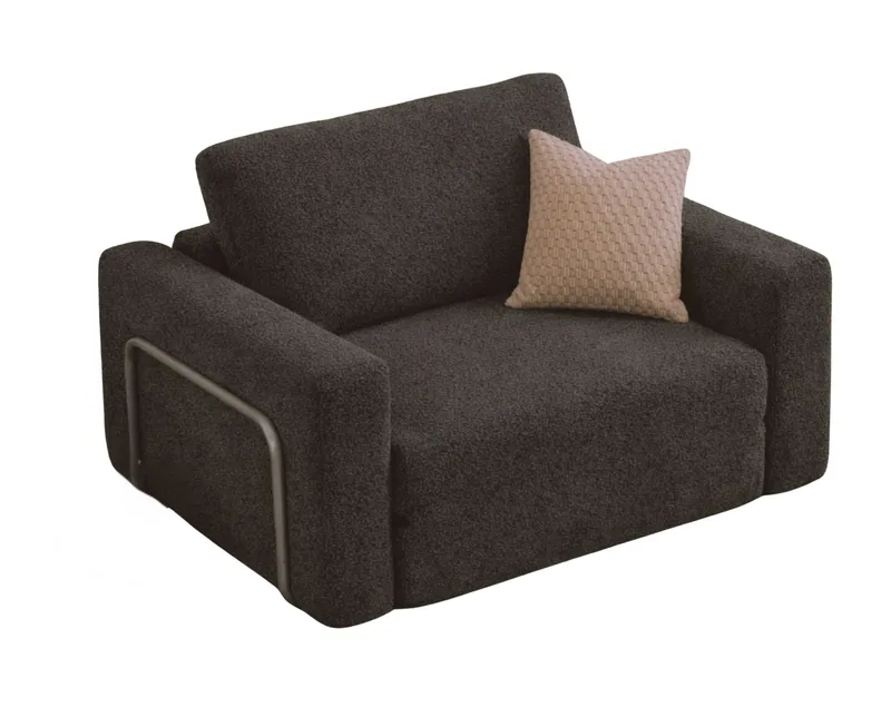 1-seters sovesofa Atelier Del Sofa Wello Single (80 x 70 cm) Antrasitt