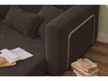 1-seters sovesofa Atelier Del Sofa Wello Single (80 x 70 cm) Antrasitt - Møbler - Stoler - Lenestoler - Sengestol
