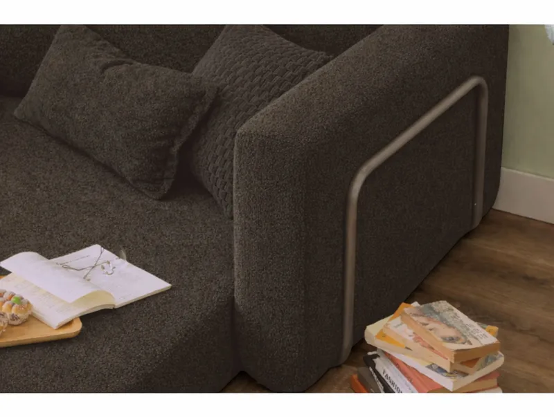 1-seters sovesofa Atelier Del Sofa Wello Single (80 x 70 cm) Antrasitt - Møbler - Stoler - Lenestoler - Sengestol